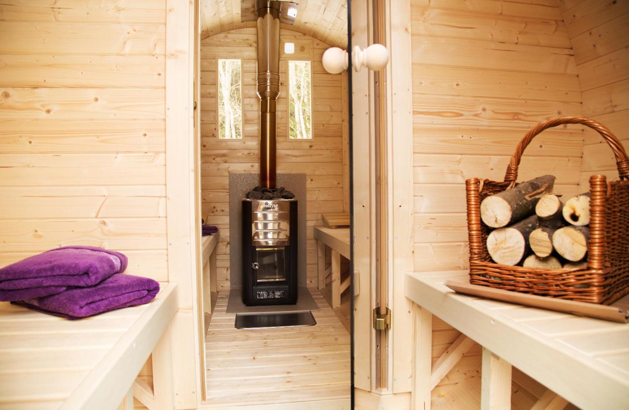 Naturchalets 7 Sentidos ビショフスマイス エクステリア 写真