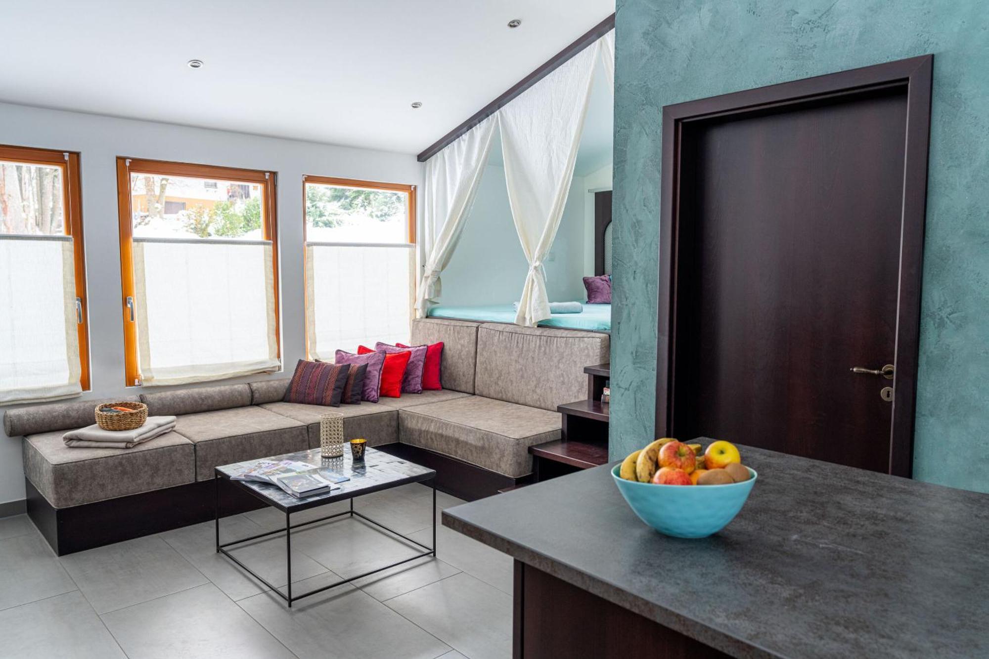 Naturchalets 7 Sentidos ビショフスマイス エクステリア 写真